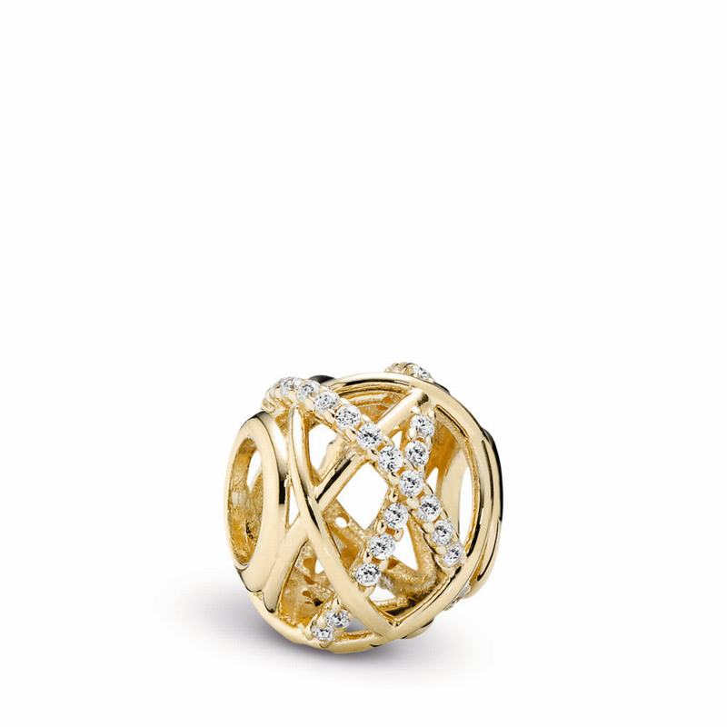 Pandora Galaxy Charm Gold Egypt DM7602149